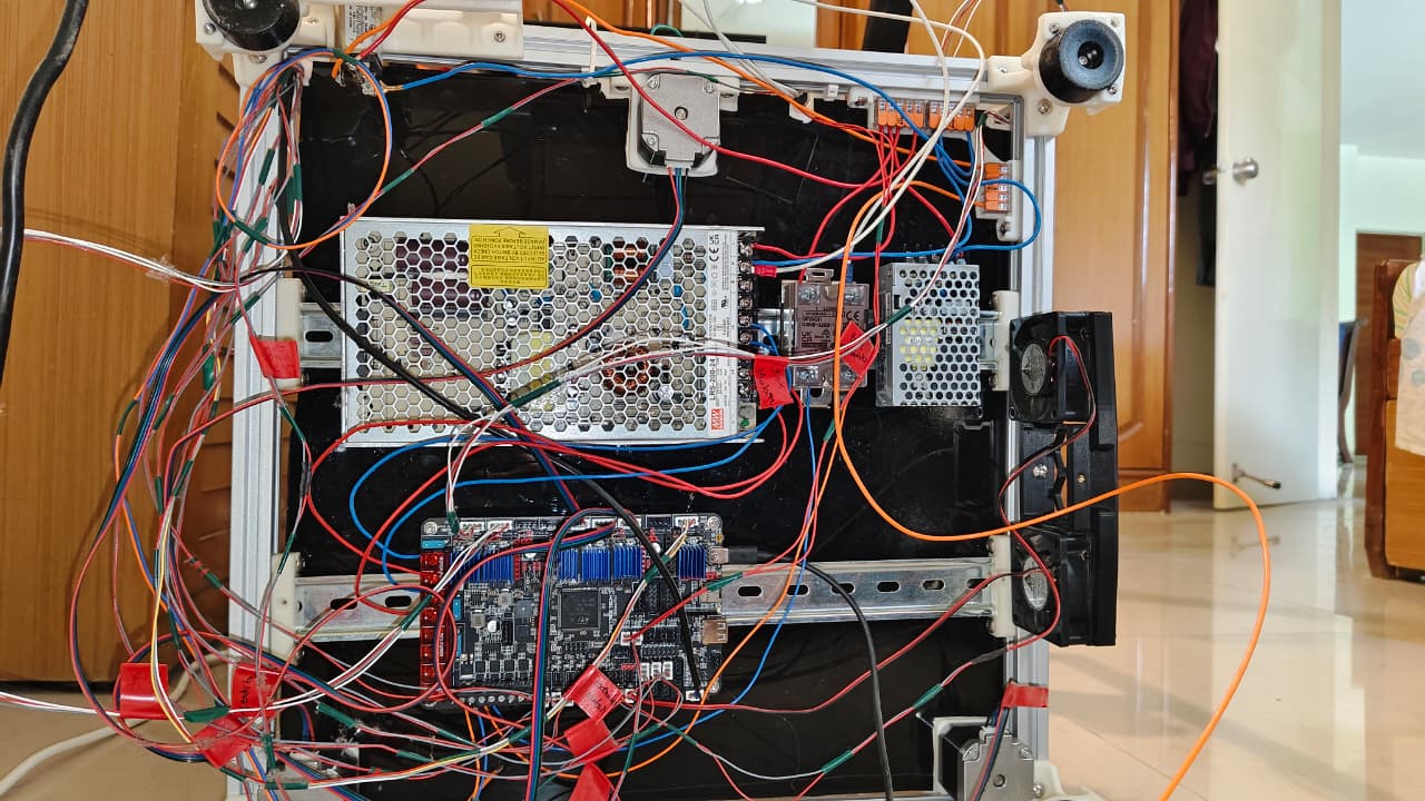 Electronics wiring below1